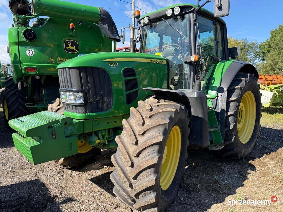 Ciągnik rolniczy John Deere 7530 prod 2009 John Deere Nowa Ruda sprzedam
