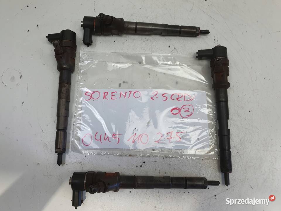 WTRYSKIWACZ Kia Sorento 25 CRDI PALIWA Wtrysk Chełm