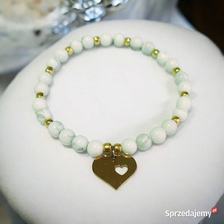 Bransoletka Komunijna z Howlitu Zgierz