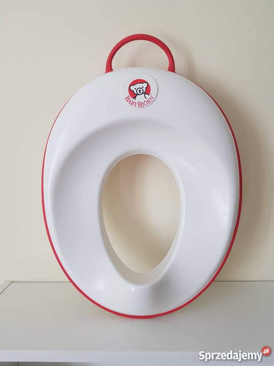 BABYBJORN nakładka na sedes kolor białyczerwony mazowieckie