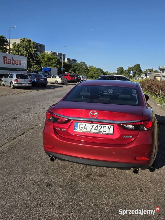 Mazda 6 2014 25 Benzyna Sedan SkyPassion Salon autoalarm Gdańsk
