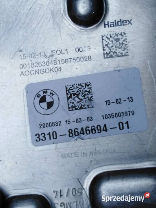 STEROWNIK NAPĘDU DYFERENCJAŁU BMW X1 F48 Wschowa