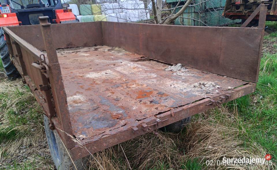 Przyczepka jednoosiowa Mikołów