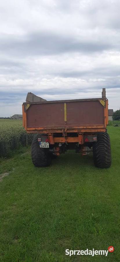Przyczepa tandem 12t Ostrów Wielkopolski