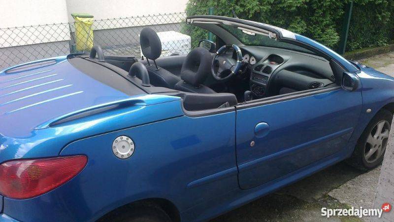 Peugeot 206 cc niebieski kraków Kraków