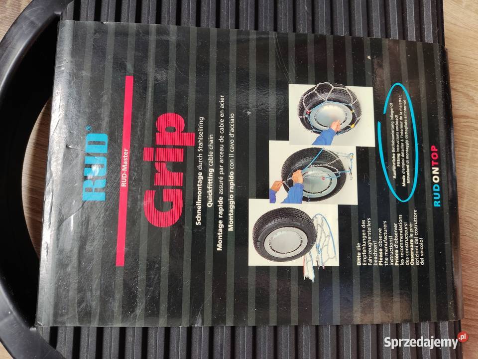 Łańcuchy śniegowe RudMaster Grip fabrycznie nowe Motoryzacja
