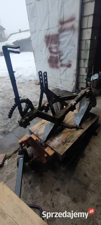 Pług 2 skibowy Overum oryginalny stannie Odrzywół