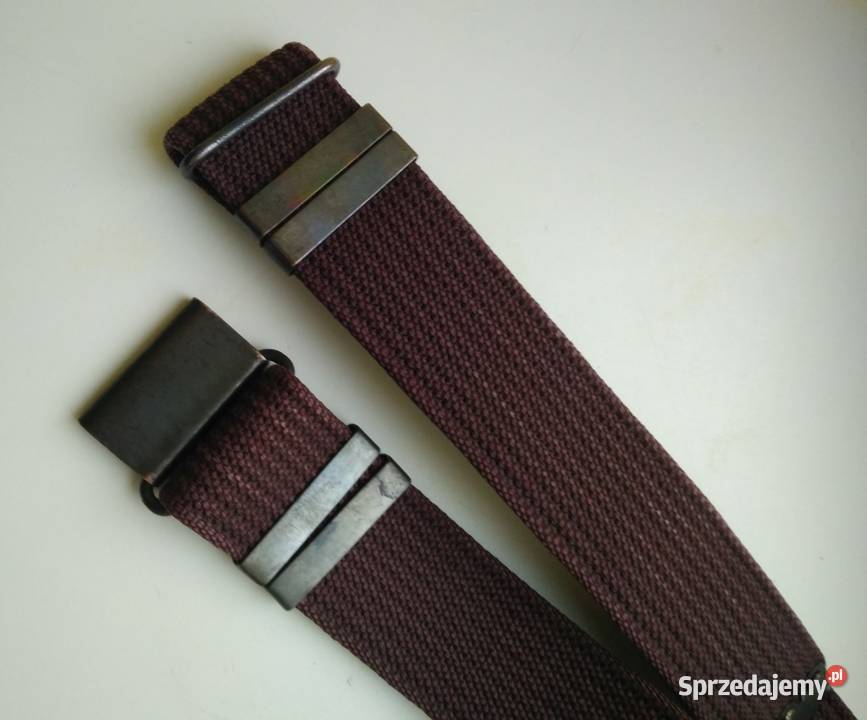 REGULOWANY PAS STRAŻACKI WOJSKOWY 1979 PRL Łódź