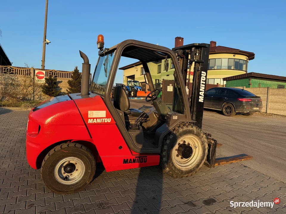 wózek widłowy terenowy MANITOU MSI30T Buggie diesel Działoszyn sprzedam