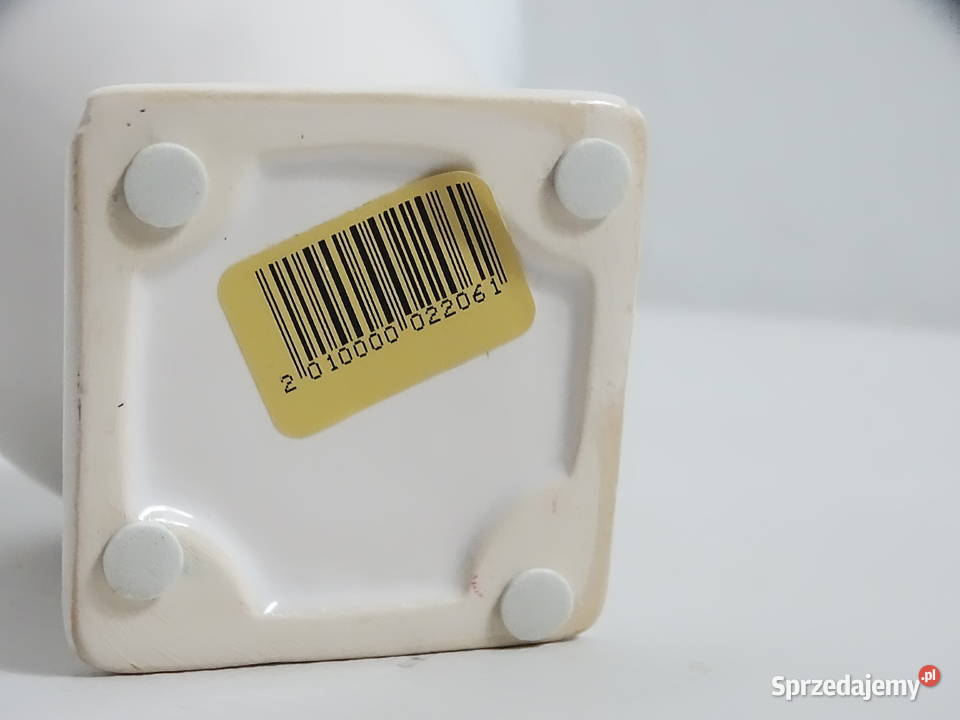 Biała Ceramiczna Osłonka Kielich Styl Klasyczny Biłgoraj