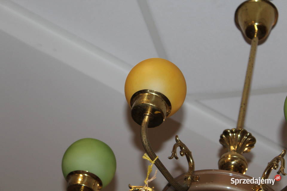 Stylowa lampa sufitowa retro z lat 5060 109 Fiaf Szczecin