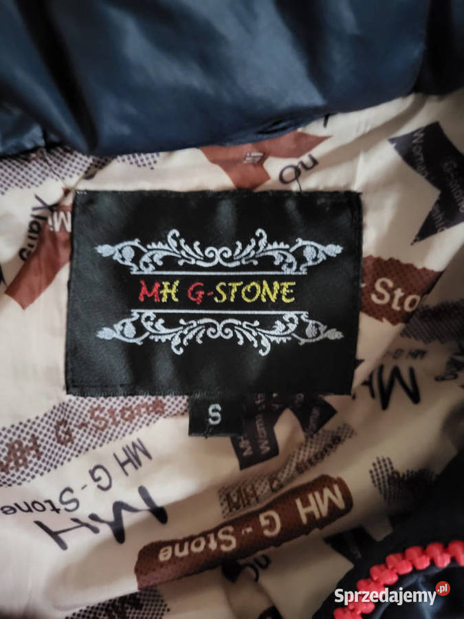 Pikowana czarna kurtka z MGHSTONE rozmiar S368 Warszawa