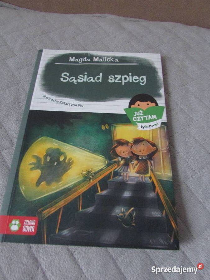 książka dzieci już czytam sylabami Sąsiad Szpieg Kraków