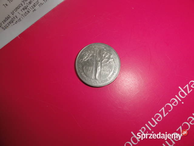 Moneta 2 okolicznościowa z 1995 roku Kawno