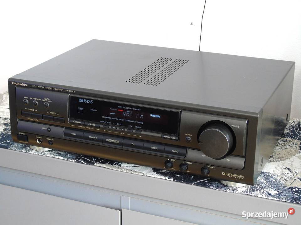 Wzmacniacz z radiem Technics SAEX 300 sprawny i Jasło