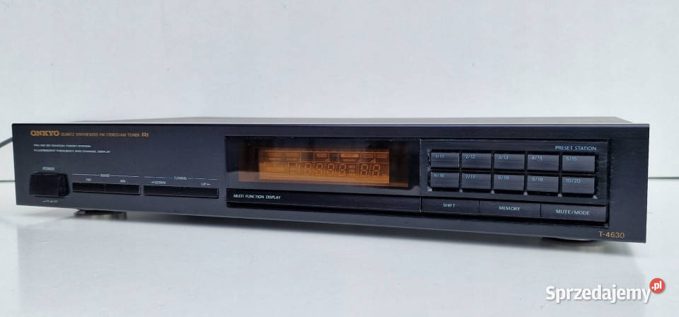 Onkyo T4630 T 4630 TUNER cyfrowy radio INTEGRA wielkopolskie Międzychód
