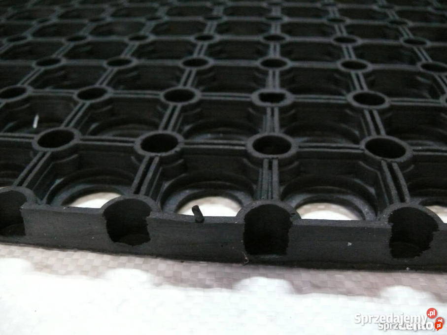 Wycieraczka gumowa 100x200 DOMINO PLASTER MIODU