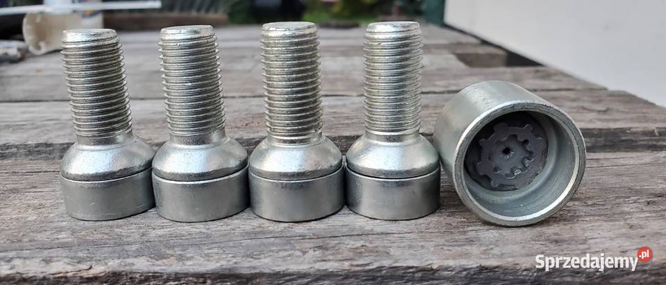 Śruby zabezpieczające antykradzieżowe Golf VI Oława