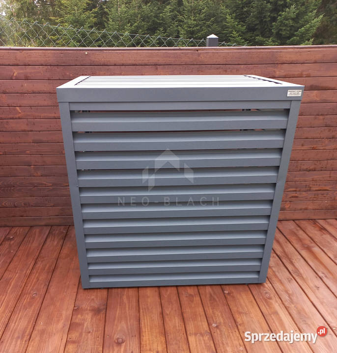 Osłona klimatyzatora pompy ciepła 90x50x130 Klimatyzatory Kostrzyn nad Odrą