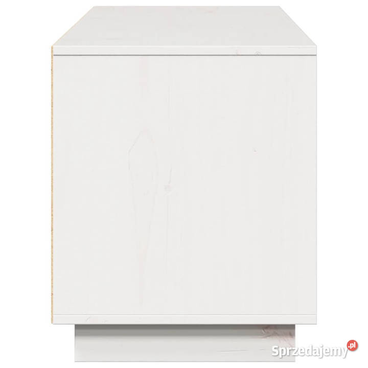 Szafka pod telewizor biała 156x37x45 lite drewno Warszawa