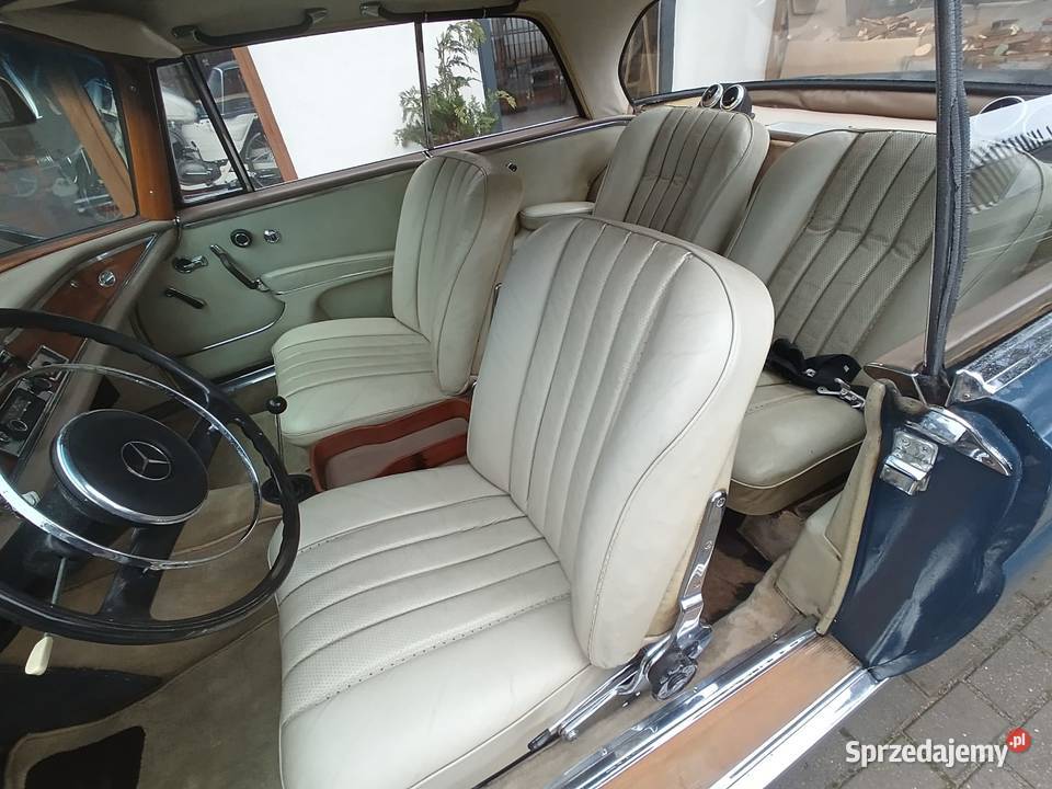 MERCEDES W111 220 SE COUPE 1962 benzyna Warszawa