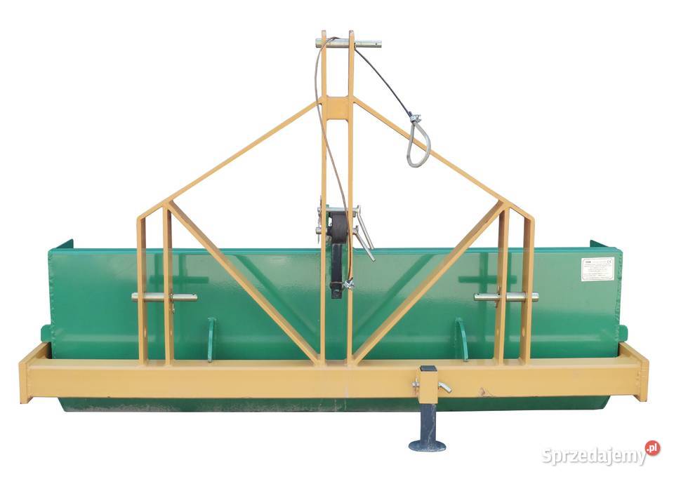 Skrzynia transportowa 160 z kiprem manualnym TRX nieuszkodzony Tajęcina