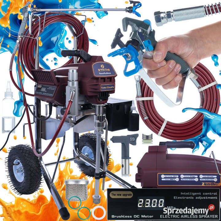 Agregat Malarski Zenthril Vortex E StandPro Ludźmierz