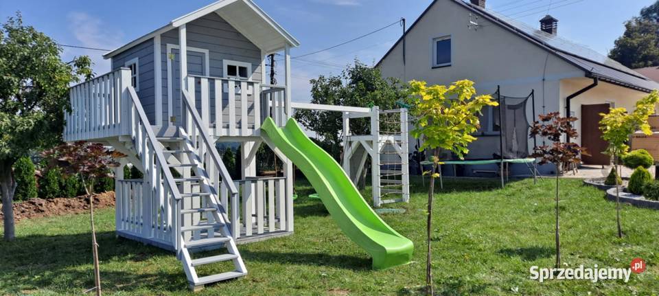 Domek dzieci plac zabaw Szczucin
