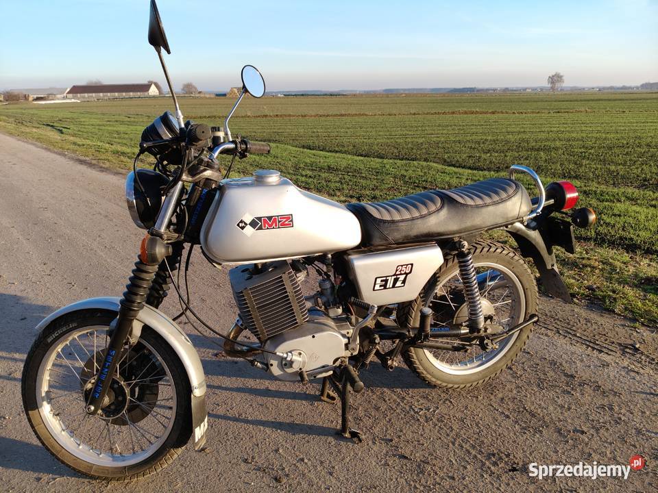 MZ ETZ 250 1986r z dokumentami do rejestracji Nowe Skalmierzyce