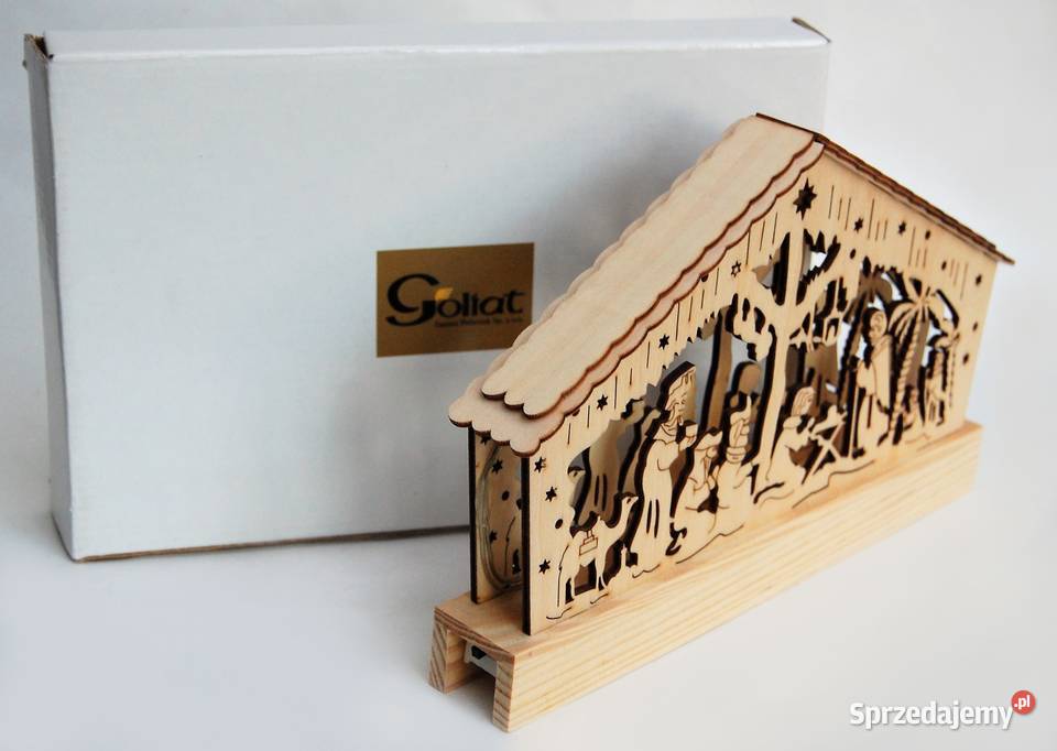 Szopka drewniana LED Goliat 235 Lublin