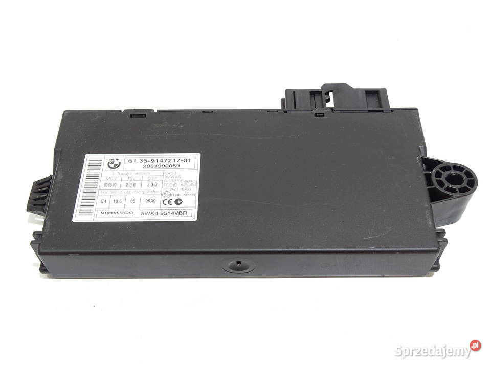 MODUŁ STEROWNIK CAS BMW E60 E61 E90 E91 9147217 osobowe Pozostałe