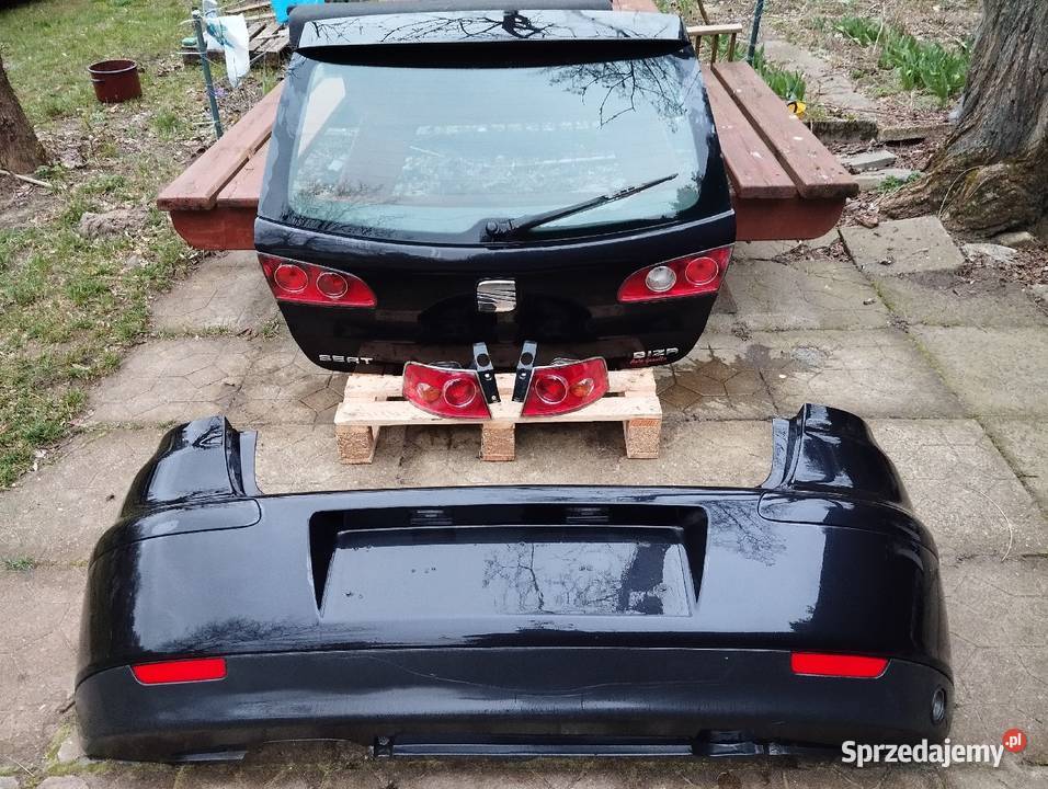 Klapa tylna zderzak lampy tył Seat Ibiza 2005r osobowe Łódź sprzedam