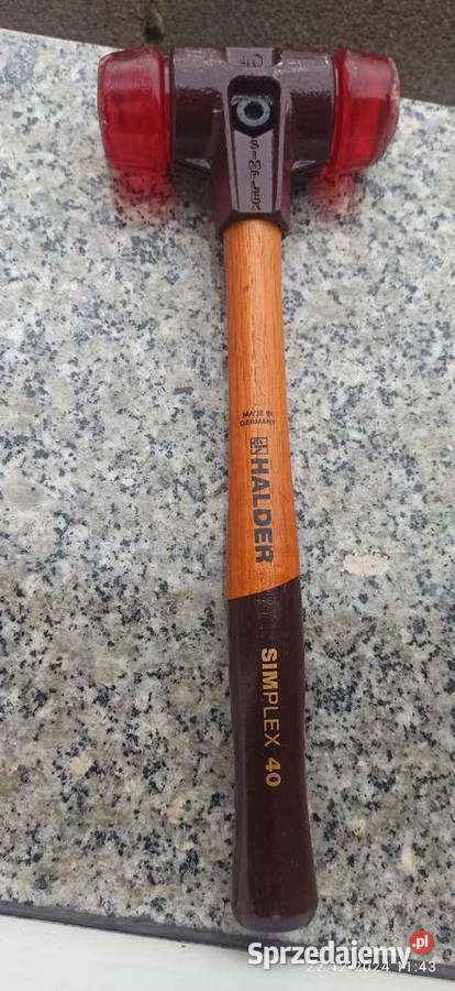 młotek brukarski halder simplex 40
