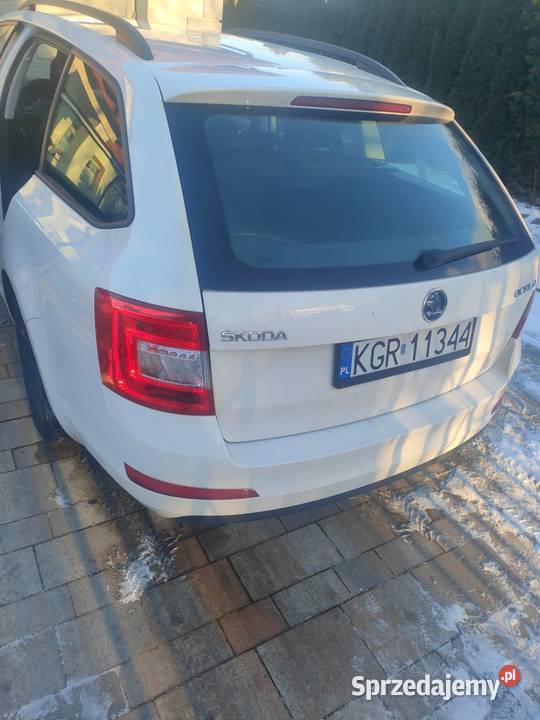 skoda octavia biały Biecz sprzedam