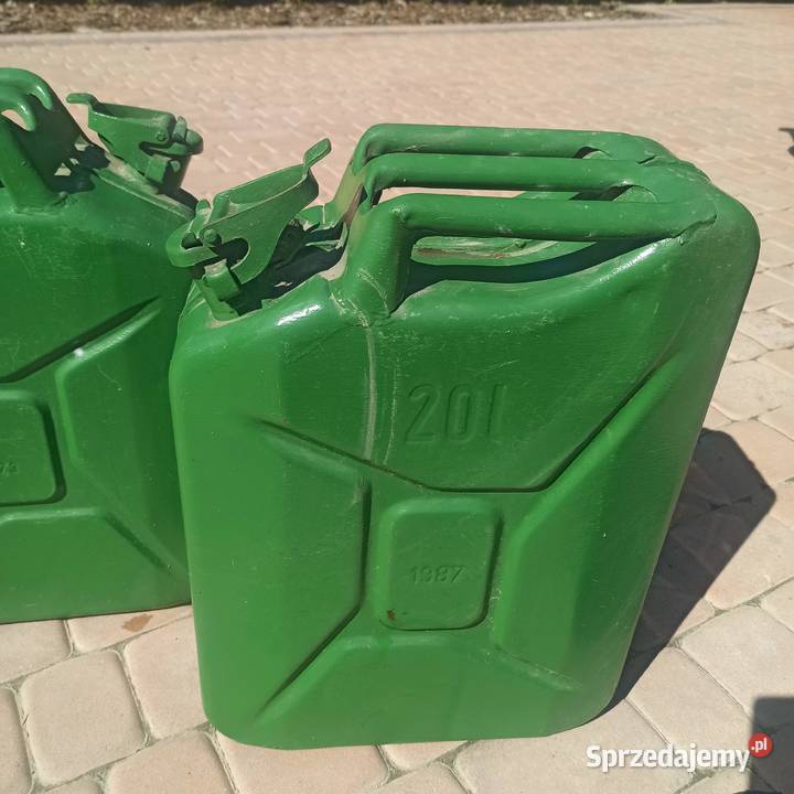 Kanister 20 l PRL 3 sztuki Tarnów