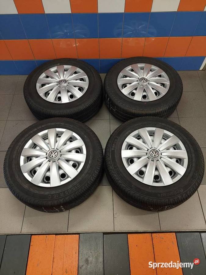 Koła letnie VW T5 T6 oryginał 16 Samochodowe dolnośląskie Milicz sprzedam