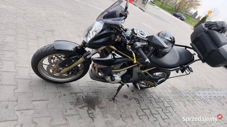 Kawasaki ER6n 2006r ABS grzane manetki kufer Radom