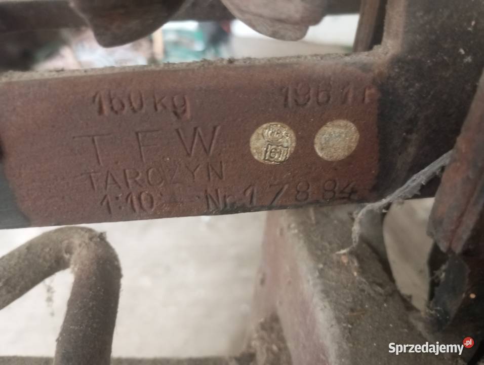 Waga inwentarzowa gospodarska Grudziądz