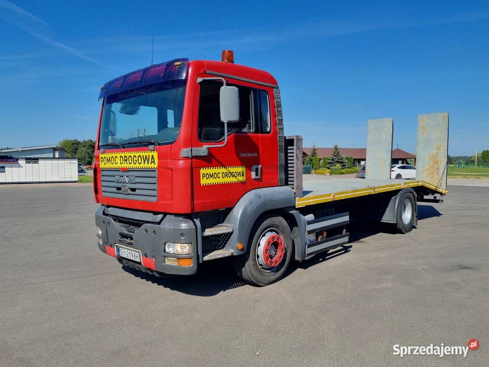Sprzdam MAN Auto laweta 84 500 NETTO ASR (kontrola trakcji) Mierzęcice