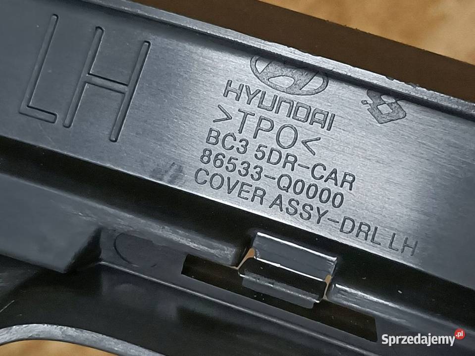 HYUNDAI I20 III KRATKA HALOGENU ZDERZAK LEWY