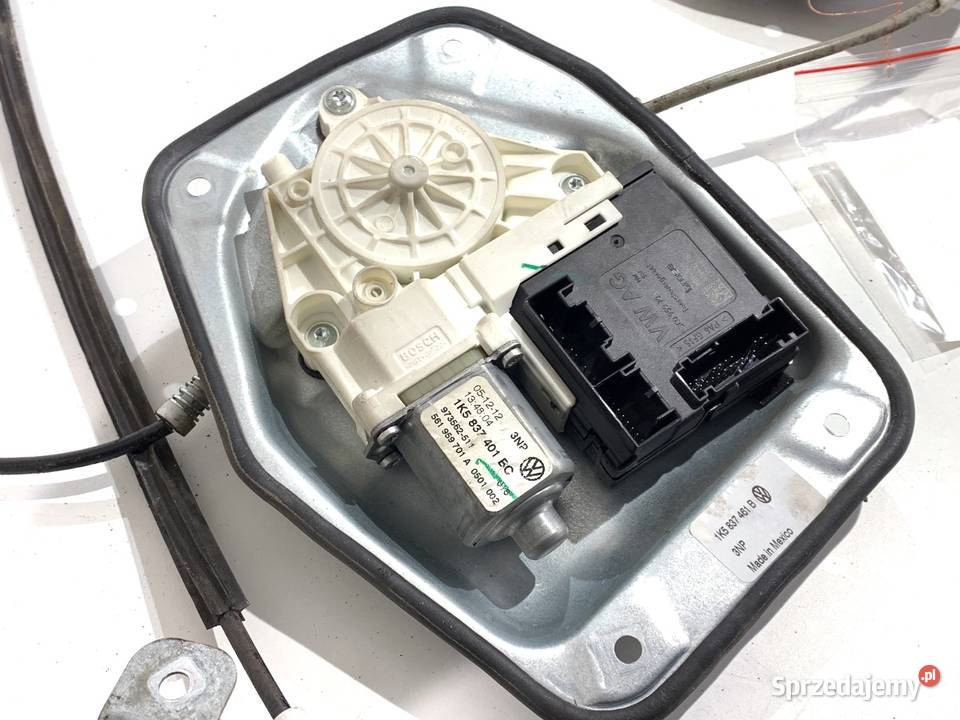 PODNOŚNIK SZYBY LEWY PRZÓD VW GOLF VI osobowe podkarpackie