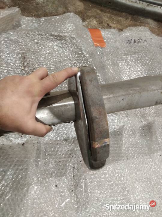 Zderzak fiat 125 chrom z kłami tył osobowe