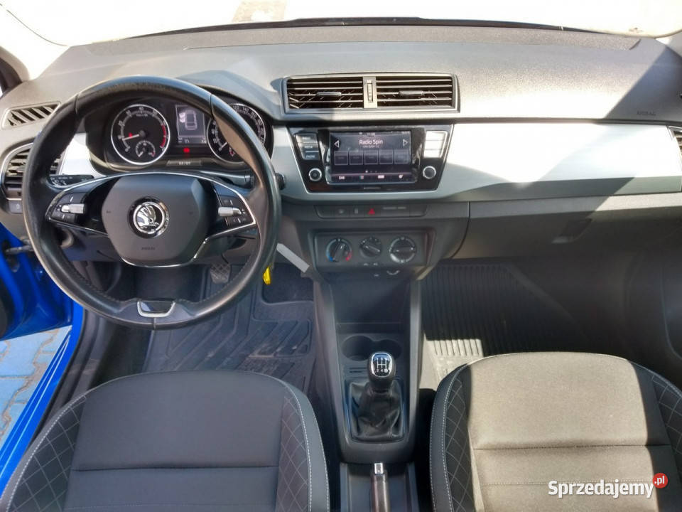 koda Fabia 10 60 gaz tempomat fv23 III 2014 benzyna+LPG Tychy