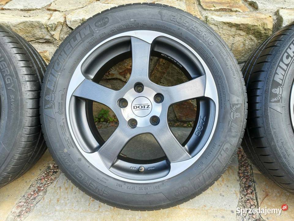 Alufelgi 16 5x112 opony letnie 20555R16 Audi VW Brzozów