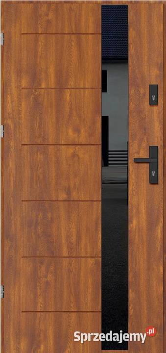 Drzwi zewnętrzne THERMO DIAMOND LUMINA 1 NERO Częstochowa sprzedam