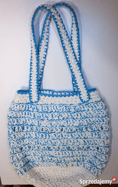 Duża torba torebka handmade ręki Na ramię  Józefów