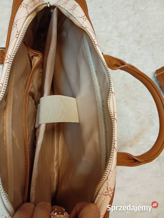 Nine West brązowa teczka biznesowa brązowa torba Kraków sprzedam