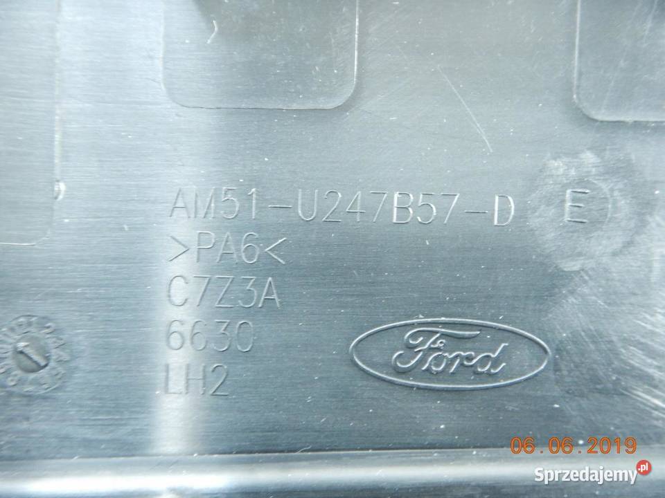 ZAŚLEPKA DRZWI PRAWY TYŁ FORD C 10 MK2 ASO