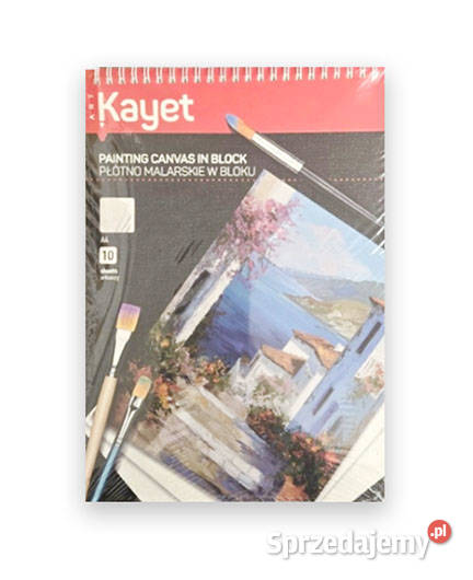 canvas w bloku kayet 10 malarskie płótno w bloku Rzeszów