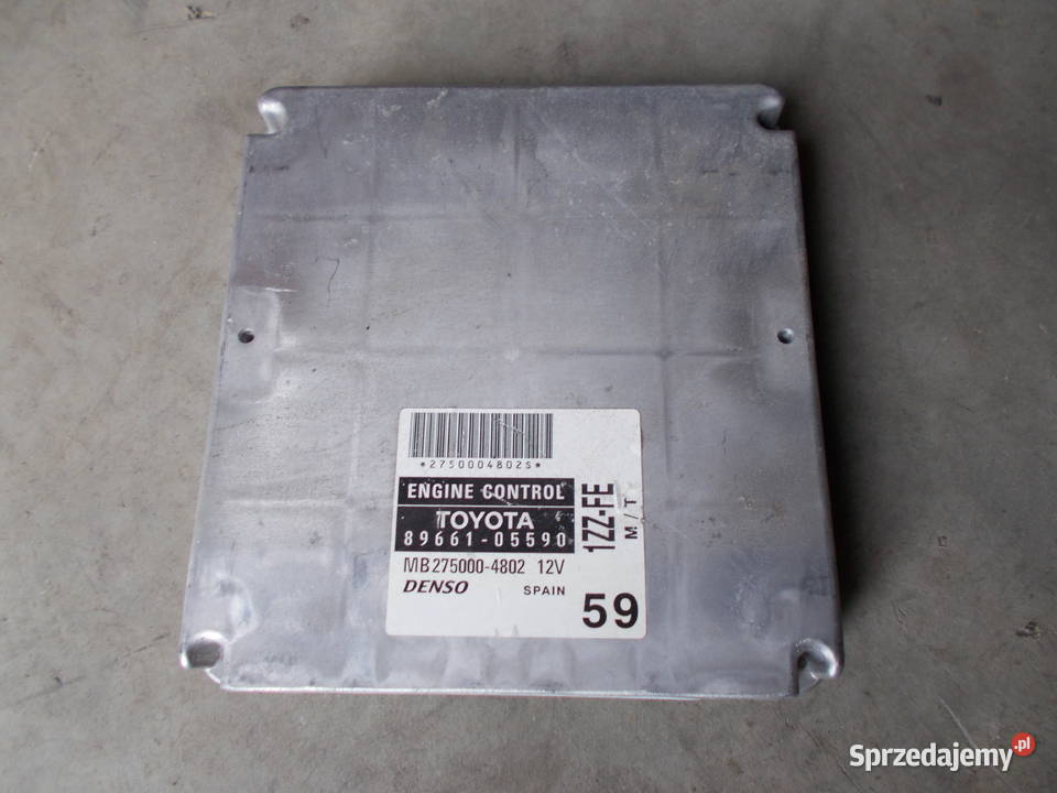 TOYOTA AVENSIS T25 18 komputer sterownik silnika Zamość